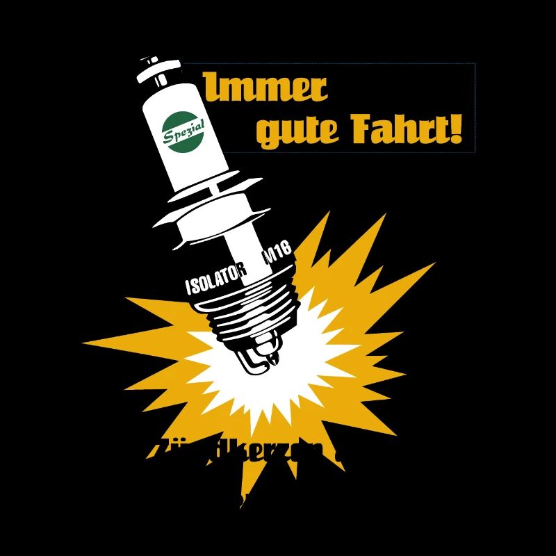 Zündkerzen Werbung DDR Retro