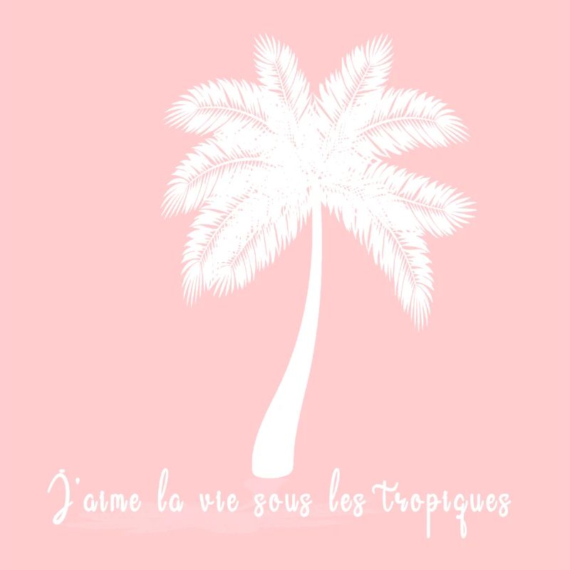 Tropical Silhouette Palm