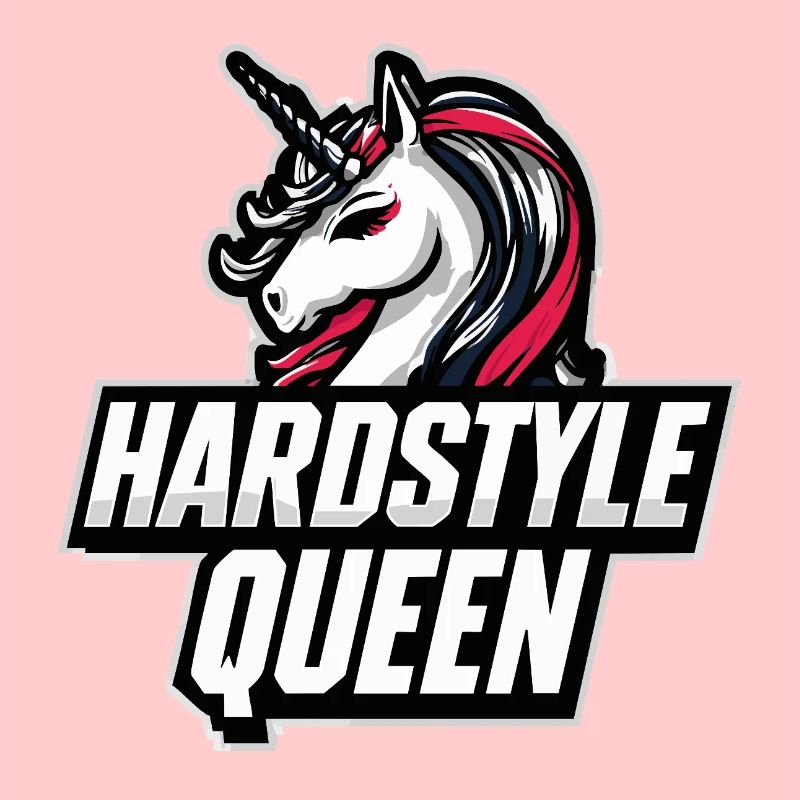Hardstyle Queen Unicorn Design