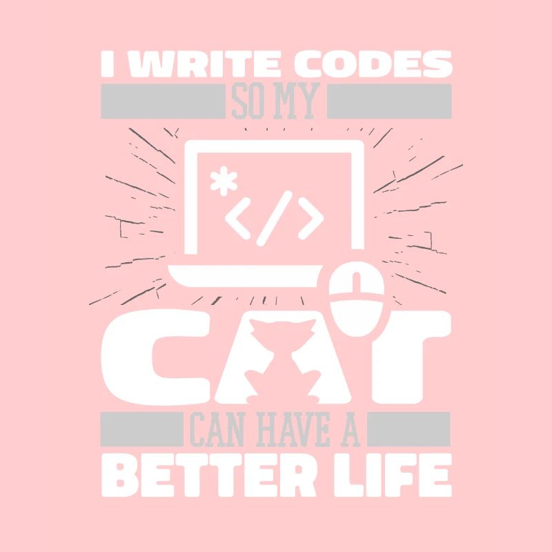 Entwickler Coder Programmierer Katze