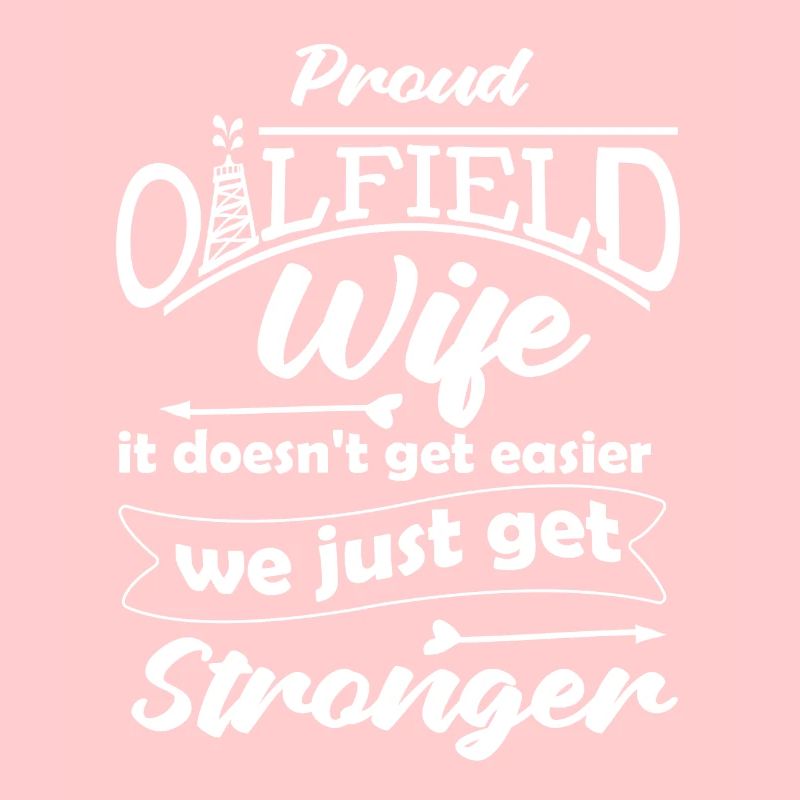 Ölfeld Bohrinsel Ehefrau