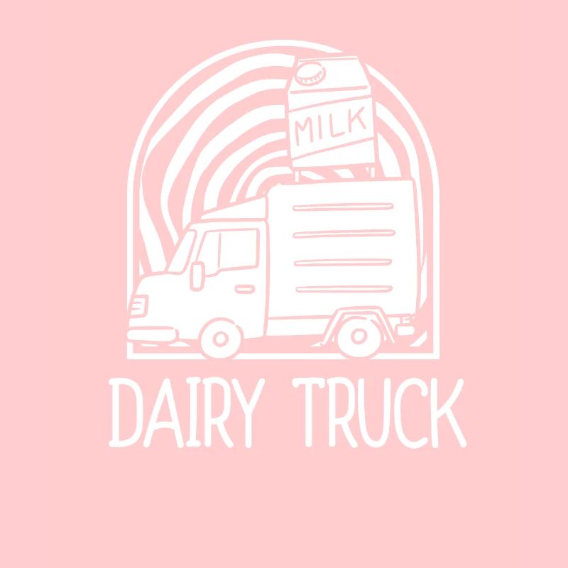 Wagon de lait de vache