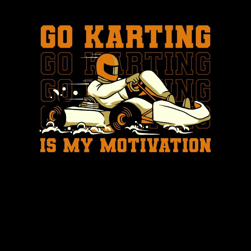 Go Kart Kartfahren Kartfahrer Cool