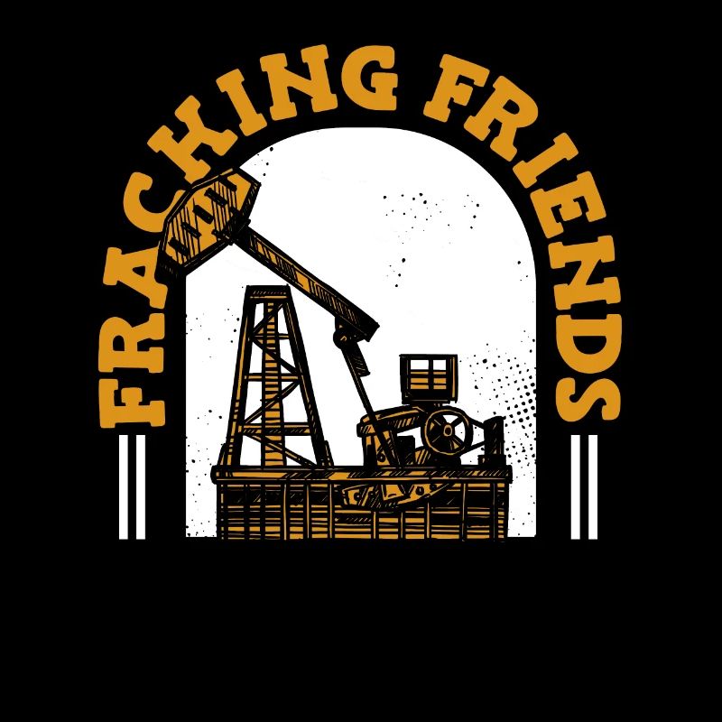 Ölfeld Bohrinsel Fracking