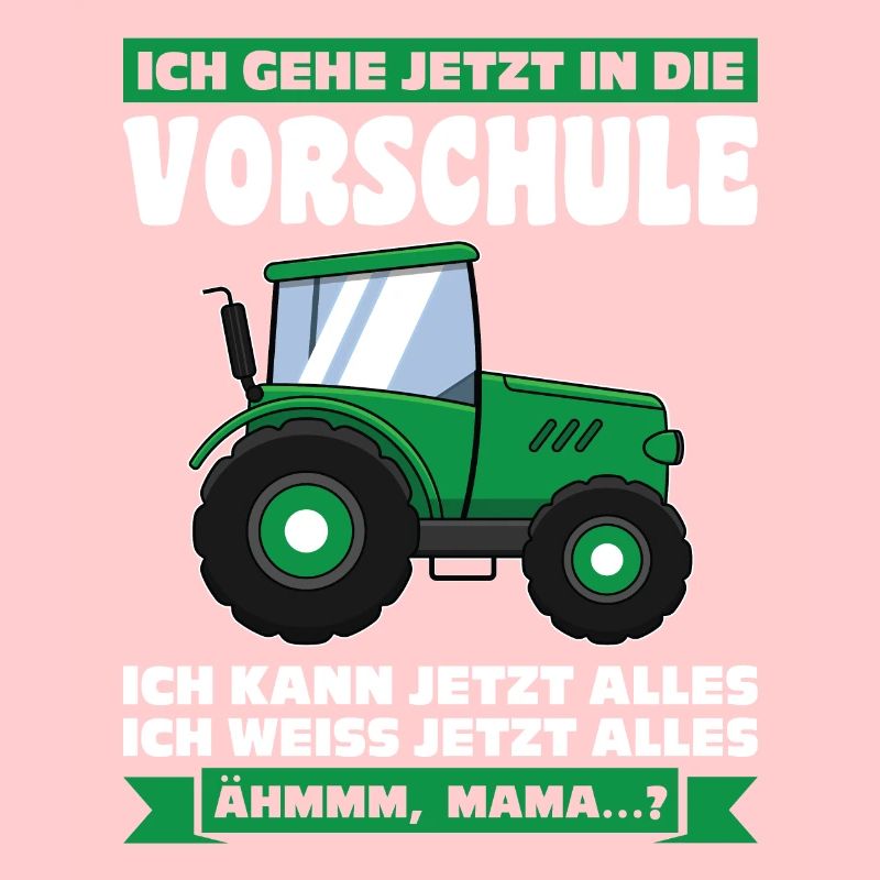 Vorschule Traktor Vorschulkind Geschenk