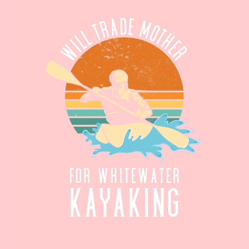 Échangera sa mère contre du kayak en eau vive
