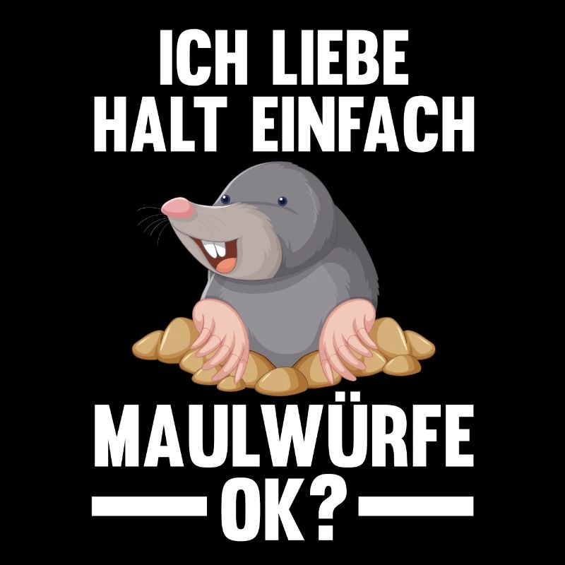 Maulwurf Garten Maulwürfe Geschenk