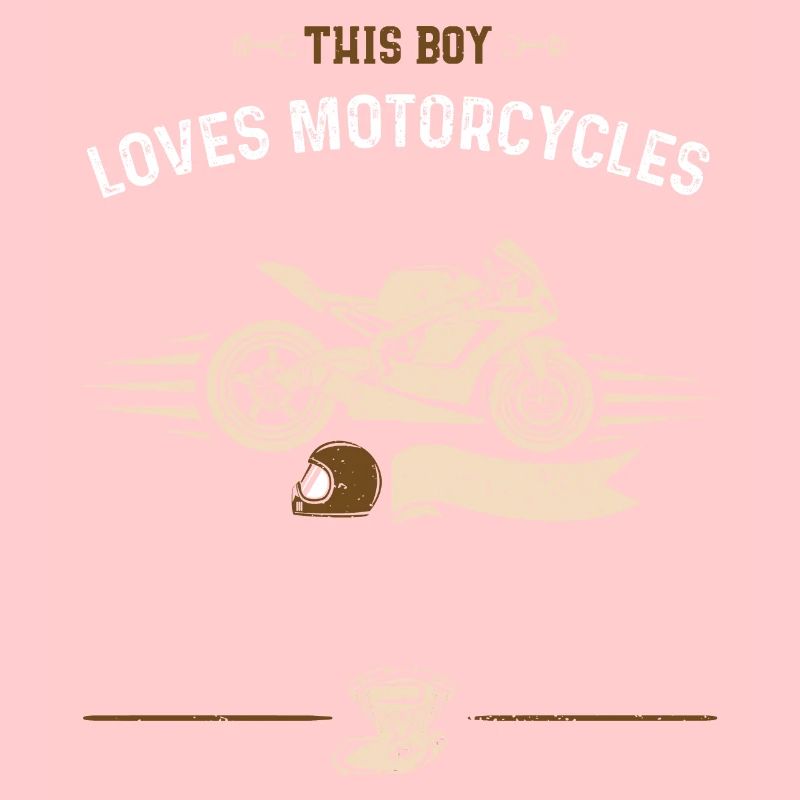 This Boy Loves Motorcycles
