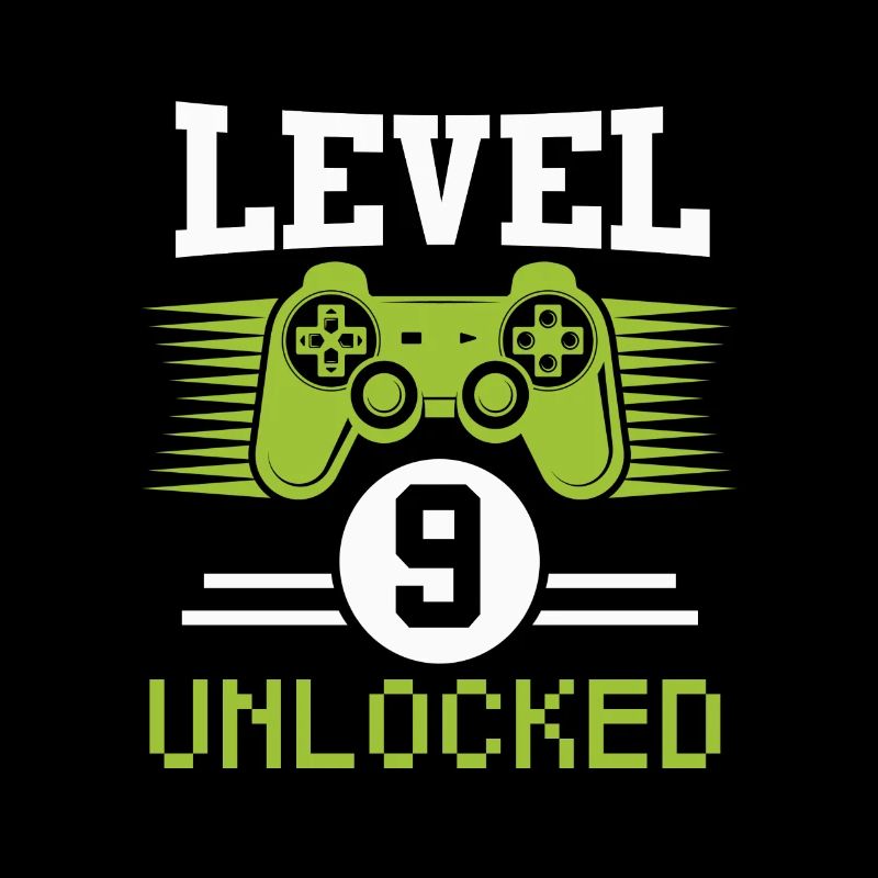 9th Birthday Gaming Gaming Controller Gift