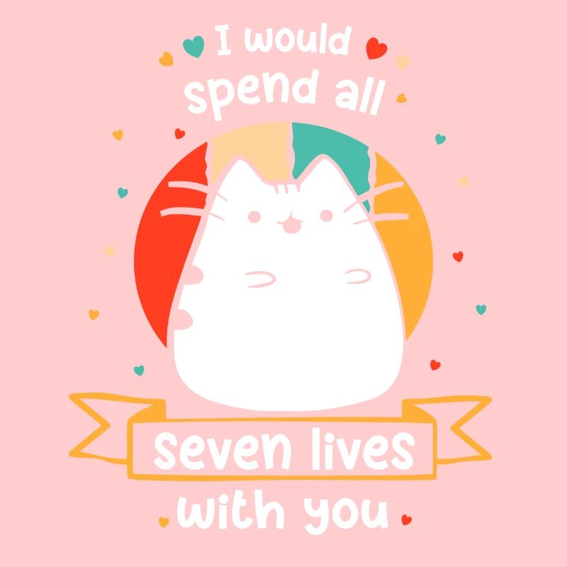 Katze lustiger Katzen Spruch Kätzchen Comic Kater