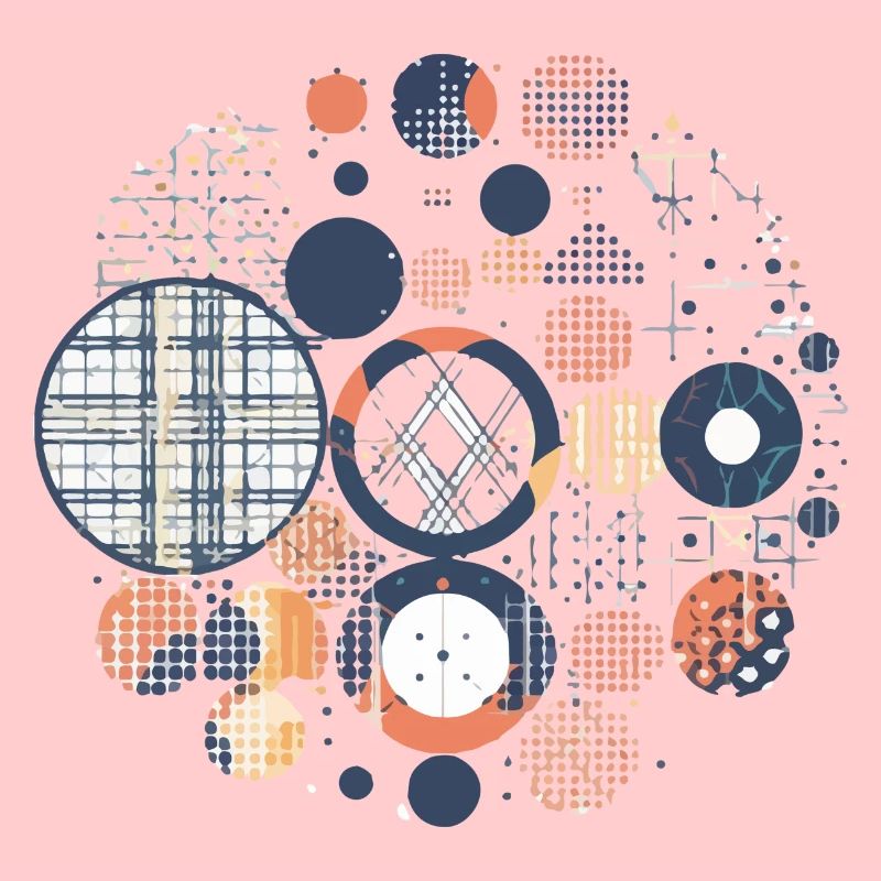 Vintage geometric pattern