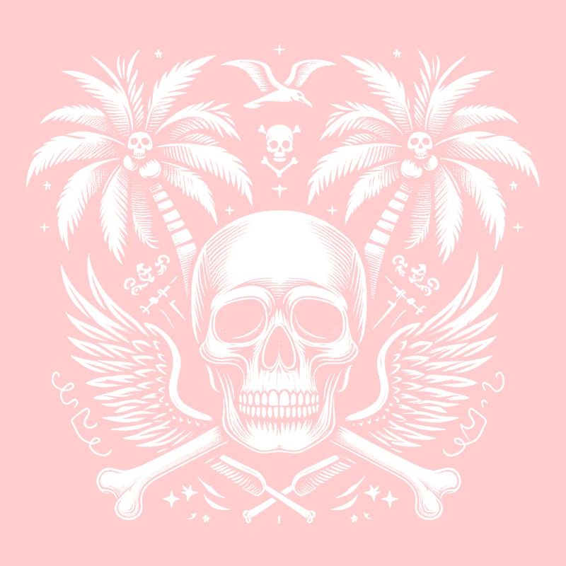 Skull Palm Trees