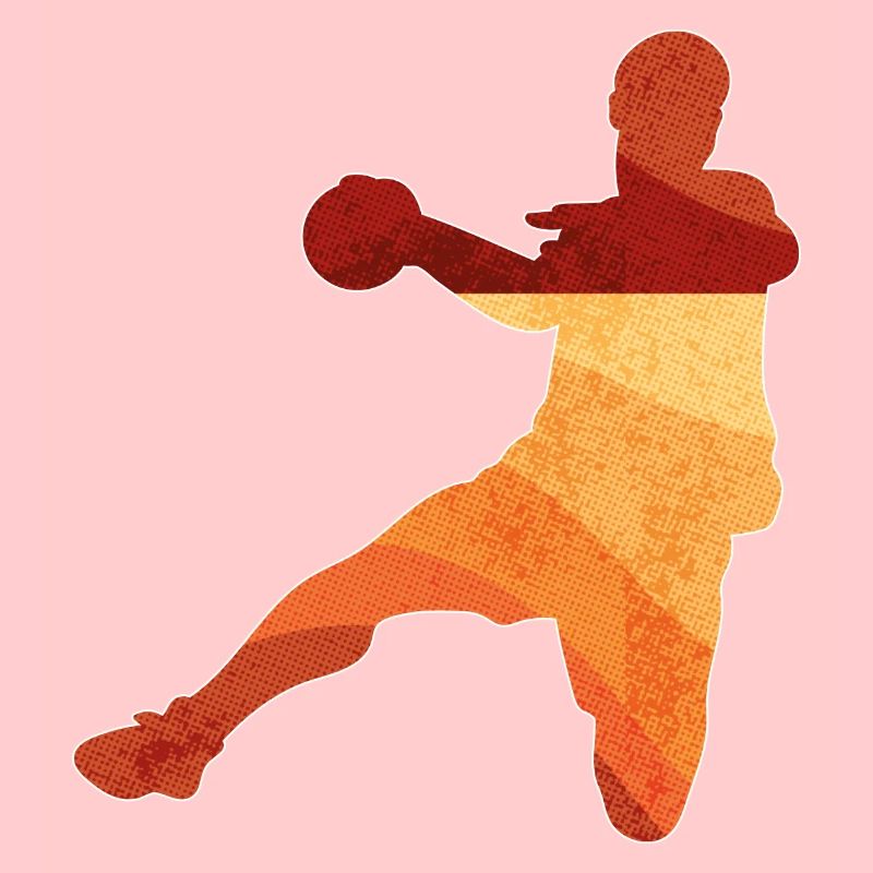 Dunk au basket en rétrogradient