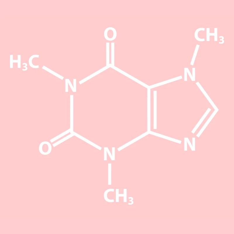 Koffein-Molekül