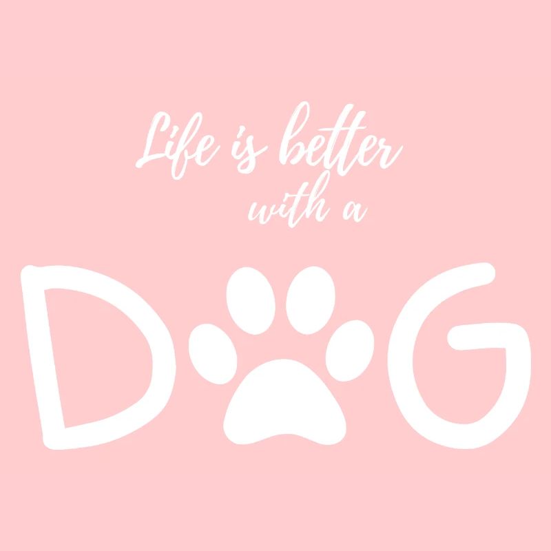 La vie est plus belle avec un chien
