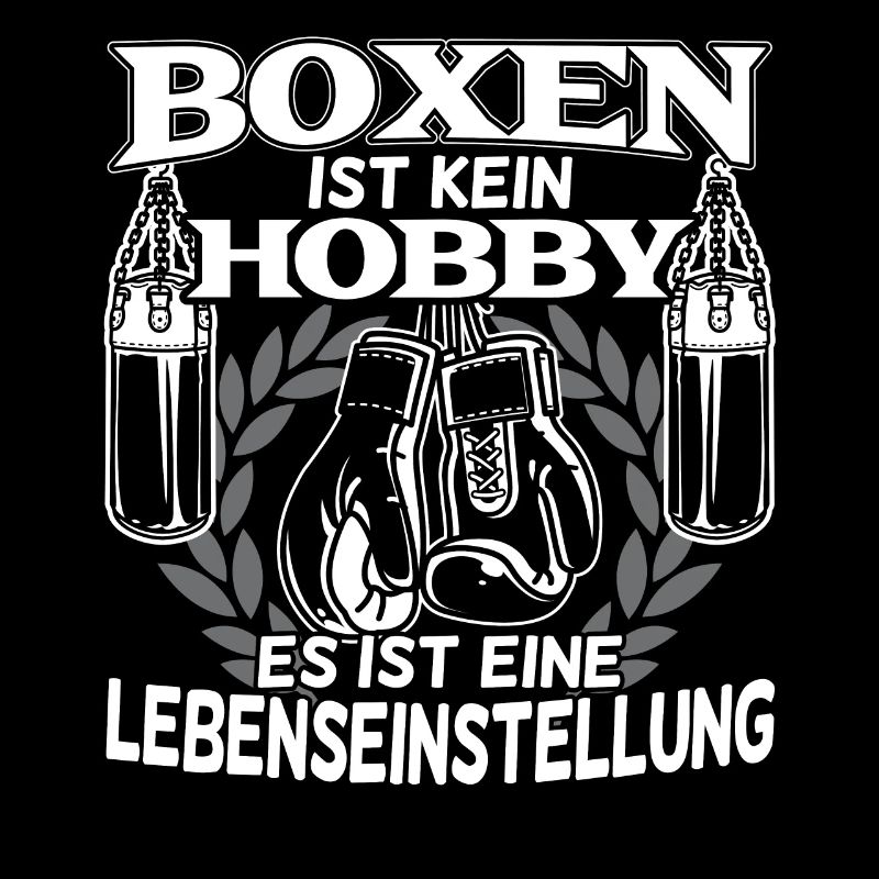 Boxer Boxkampf Boxen ist eine Lebenseinstellung