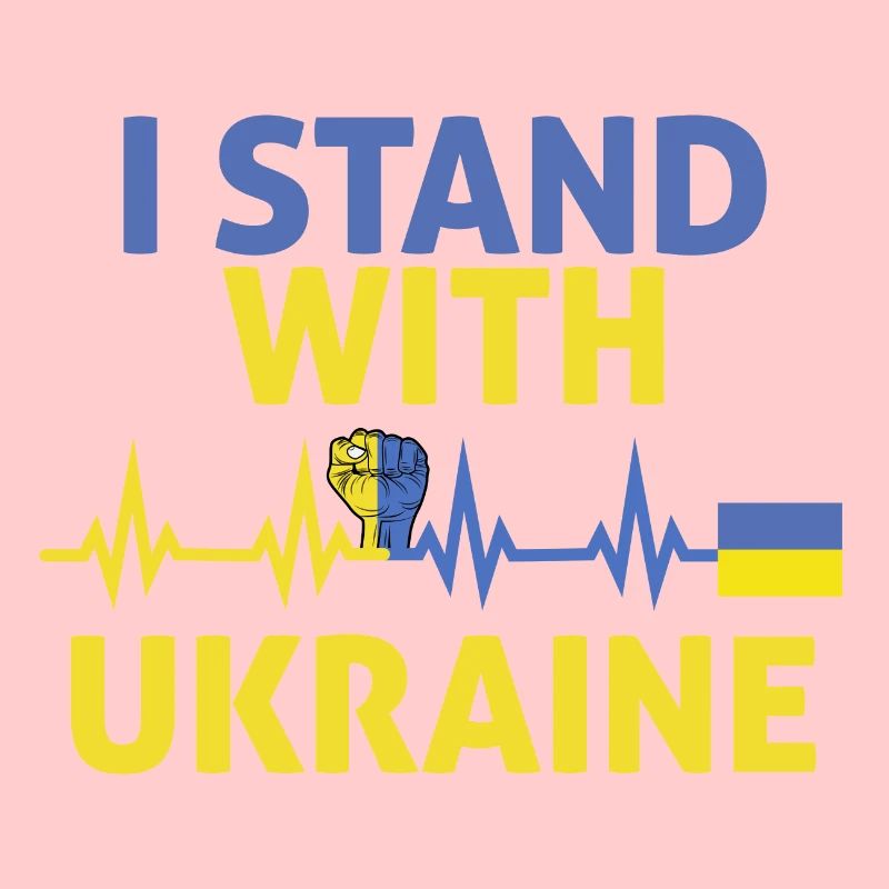 Ich bin mit ukrainischer glag ukrainisch