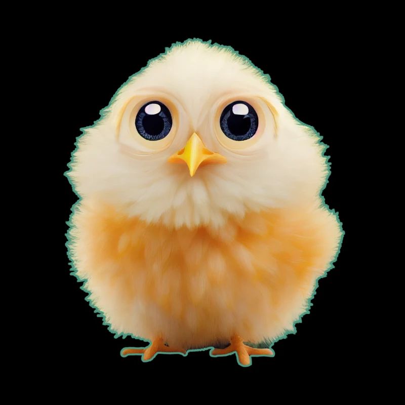 Fluffy chicks
