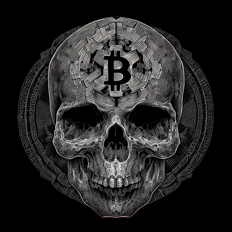 Fusion de la mort et Bitcoin