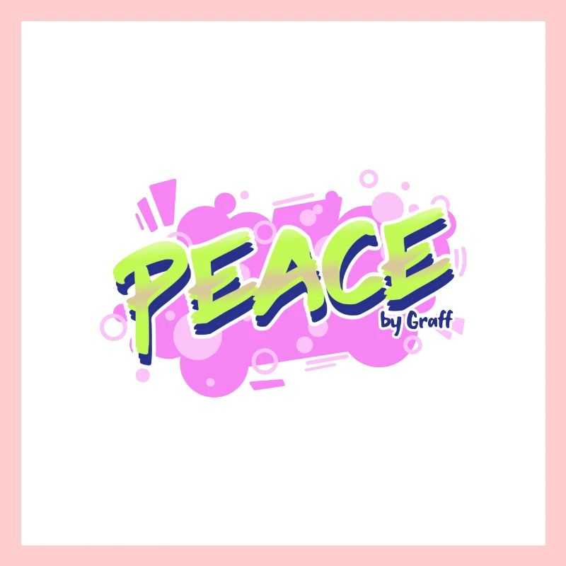 graffiti logo maker featuring bubbly graphics