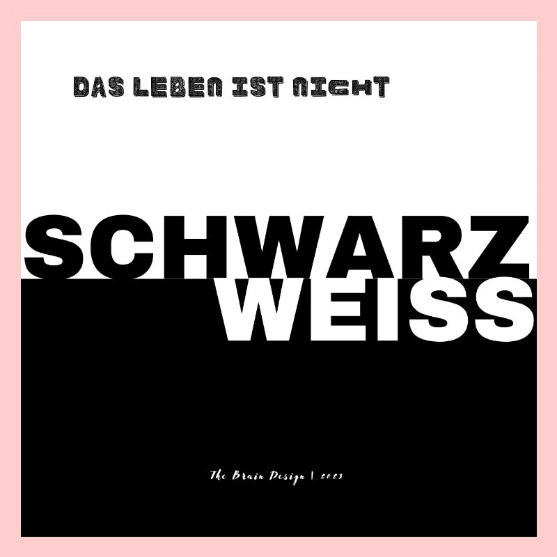 SCHWARZ WEISS