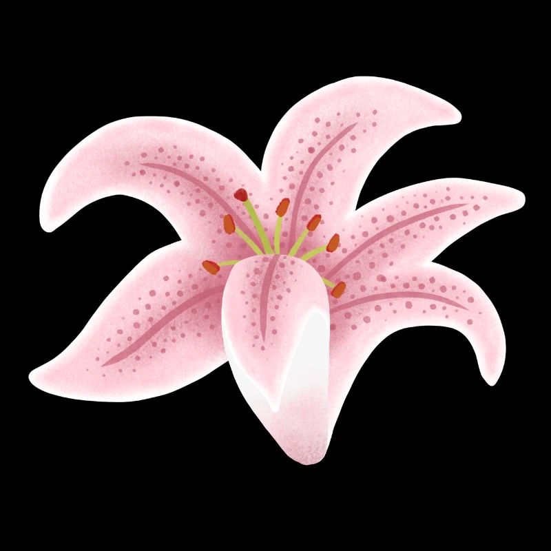 fleur de lys rose