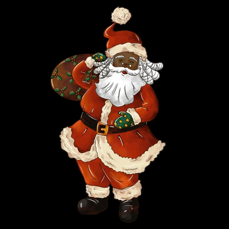 Black Santa - Weihnachtsmann