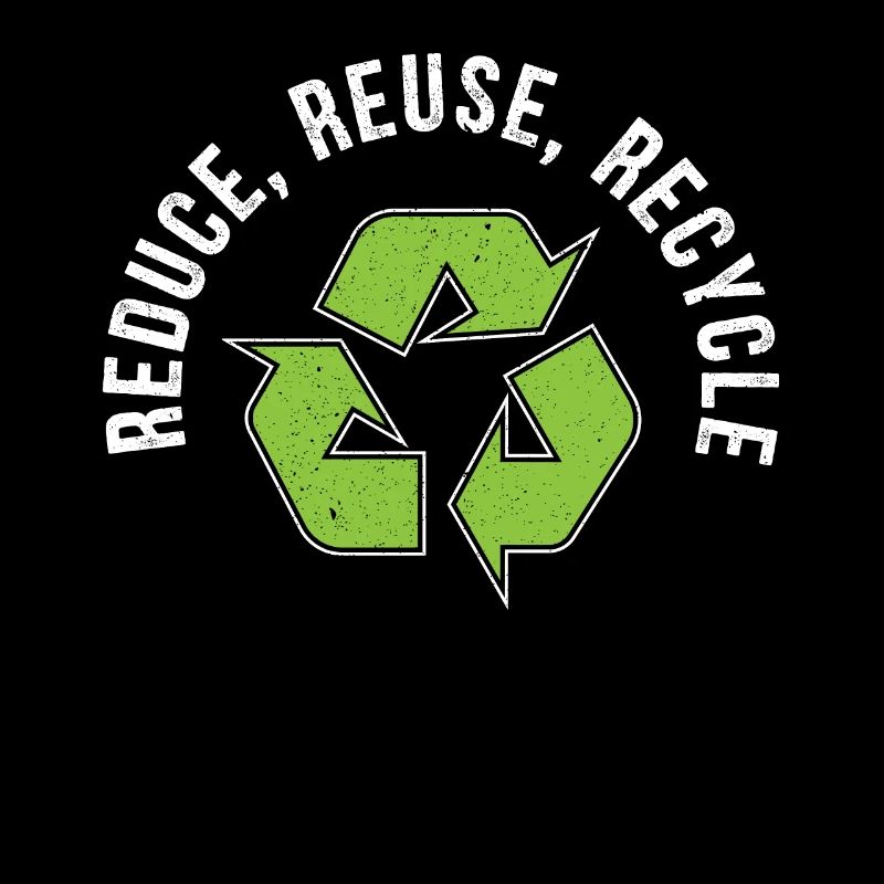 Reduce Reuse Recycle Waste Management Garbage