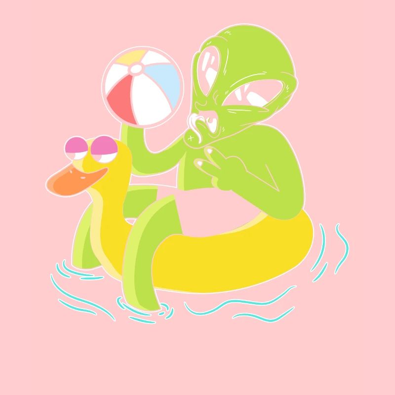 Alien Believer Boule d’eau gonflable Sphere Squad