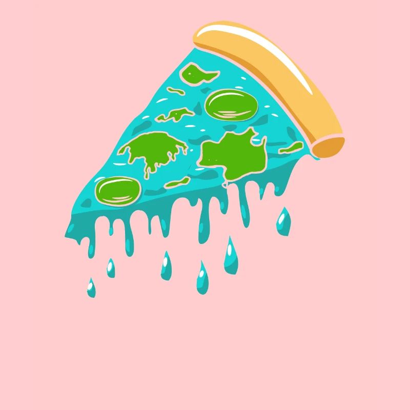 Flat Earth Society Flat Earther Pizza Lover