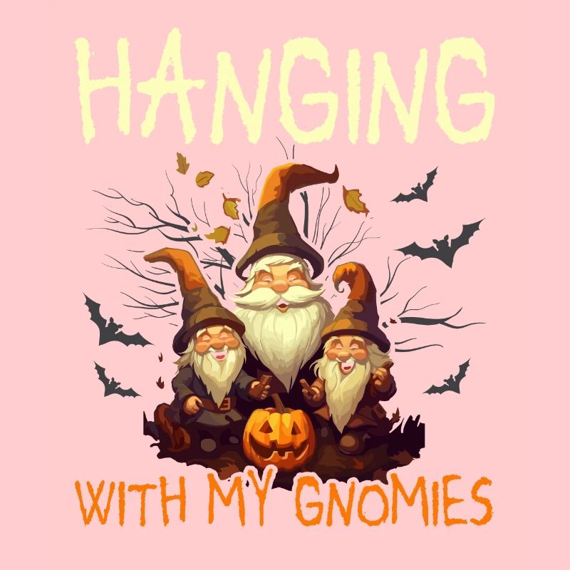 Gartenzwerg Halloween Süßes oder Saures Gärtner