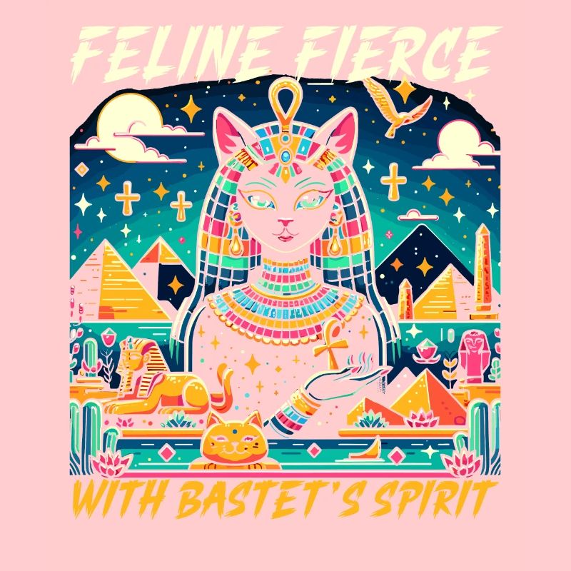 Bastet Déesse égyptienne Égypte Pyramide Égypte