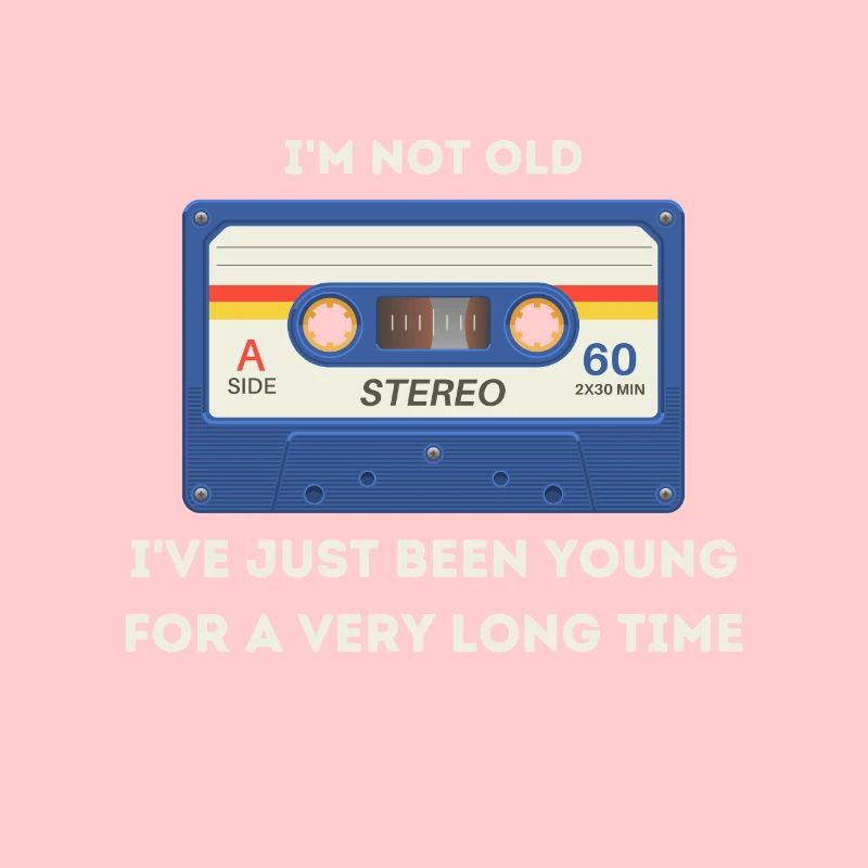 Retro Sarcastic Age Saying
