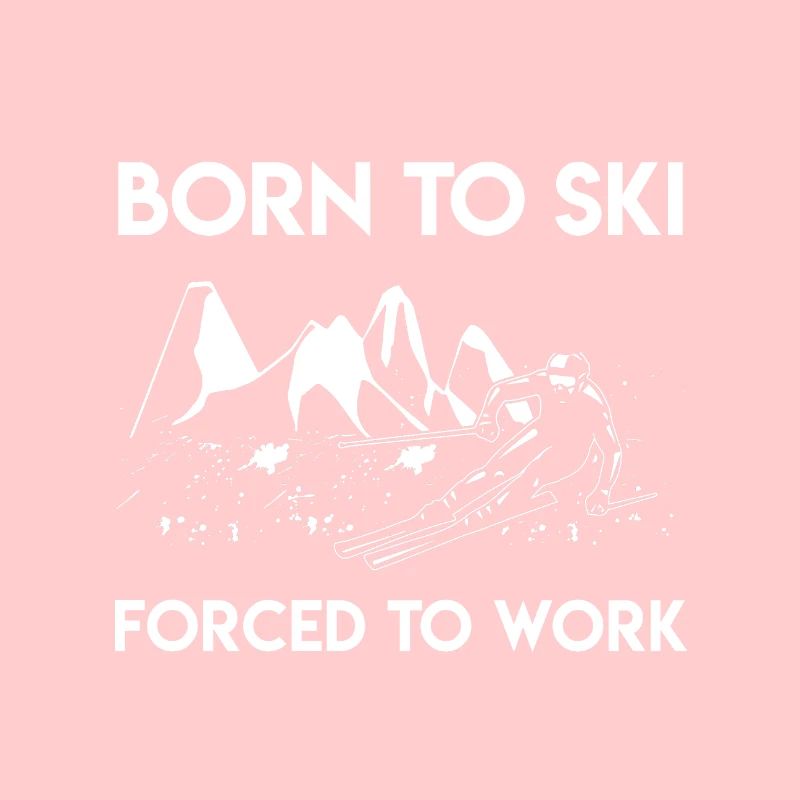 Skifahrer | Skigebiet Ski Wintersport Geschenkidee