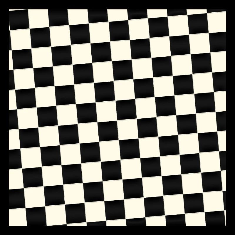 Masque en damier | Protège-dents