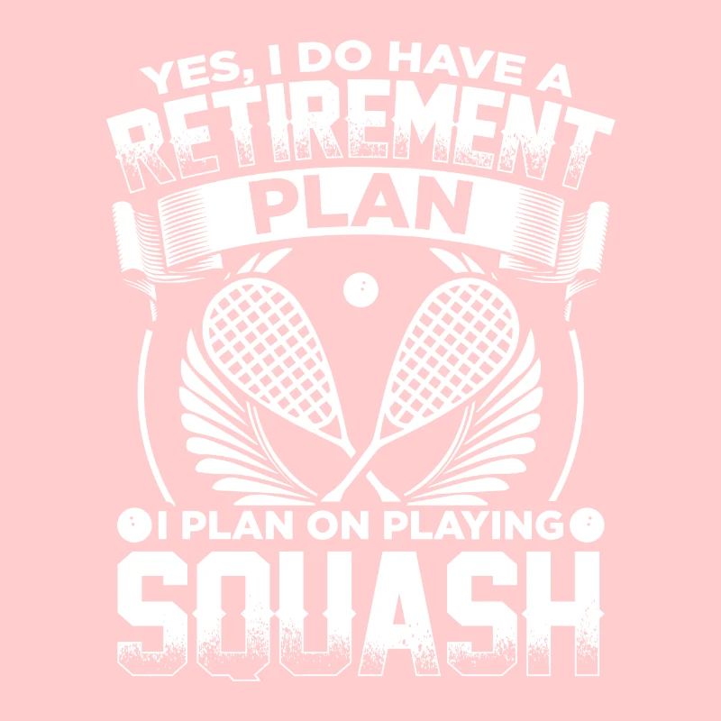 Squash Spieler | Squasher Sport Hobby Geschenkidee
