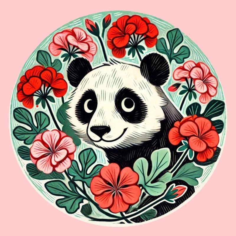 Panda Bear Geraniums