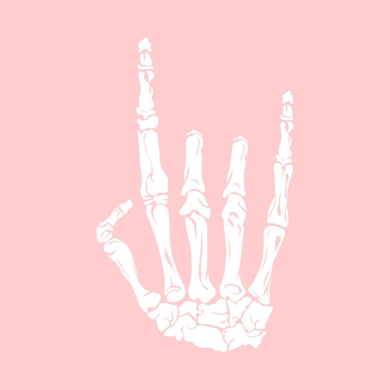 Skeleton Rock-Schwermetallhand