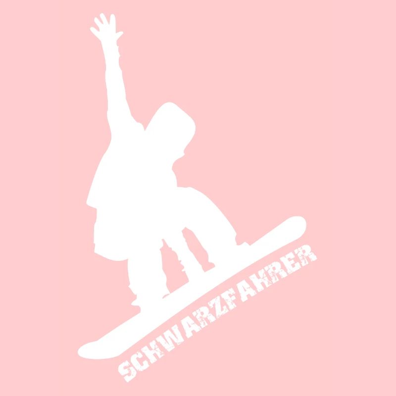 Snowboard Schwarzfahrer