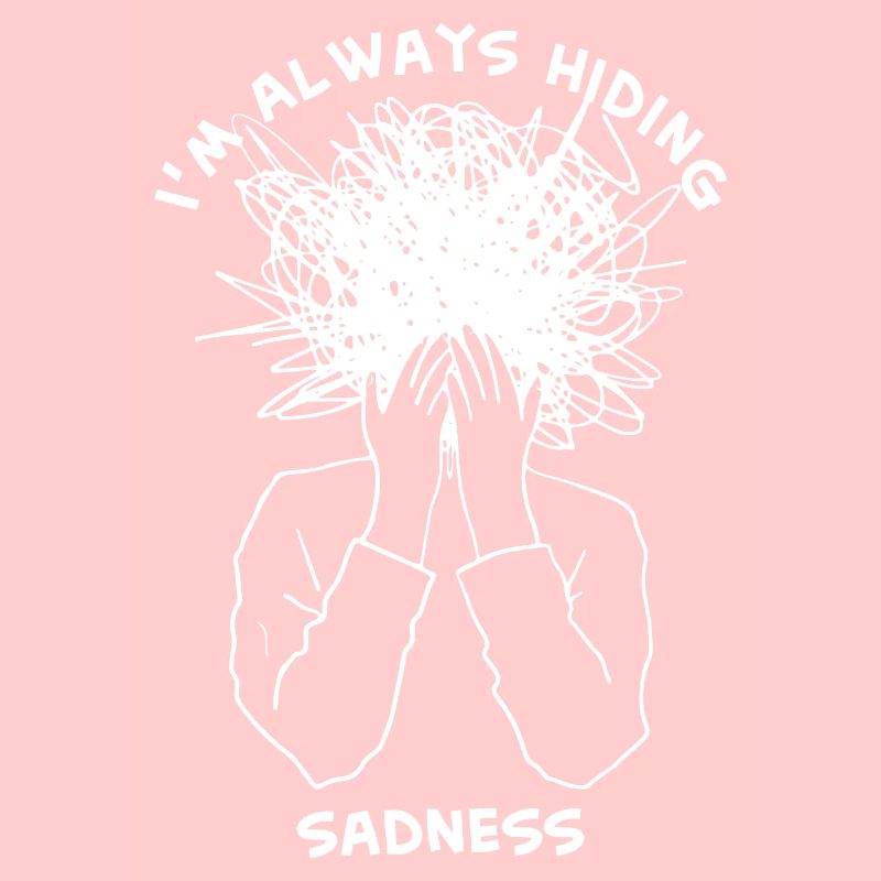 Sadness Hiding Graphic