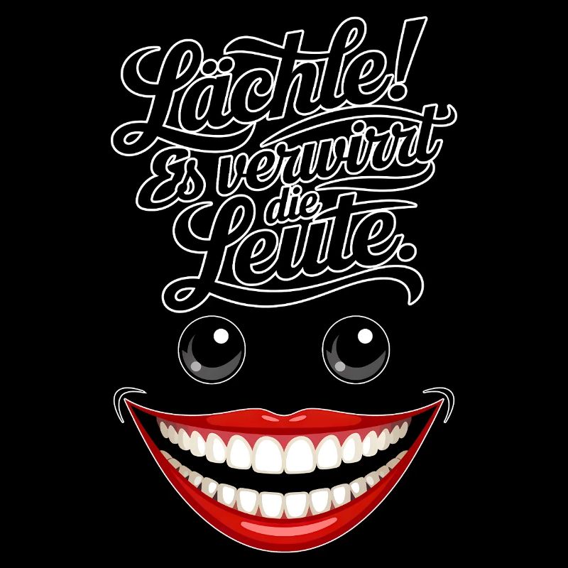 Immer lächeln