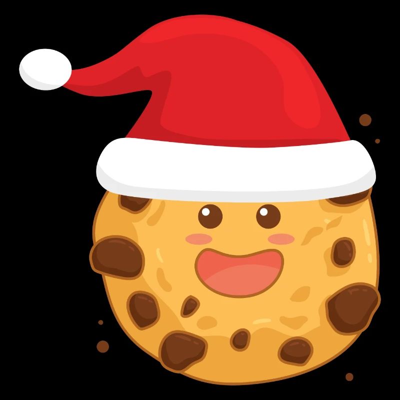 Christmas Chocolate Cookie Funny
