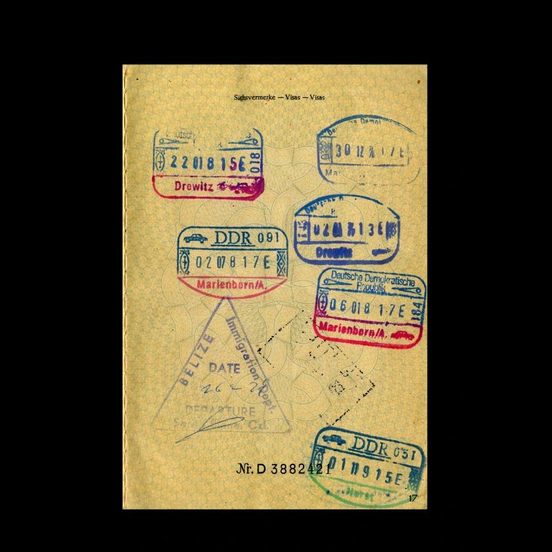 GDR stamp