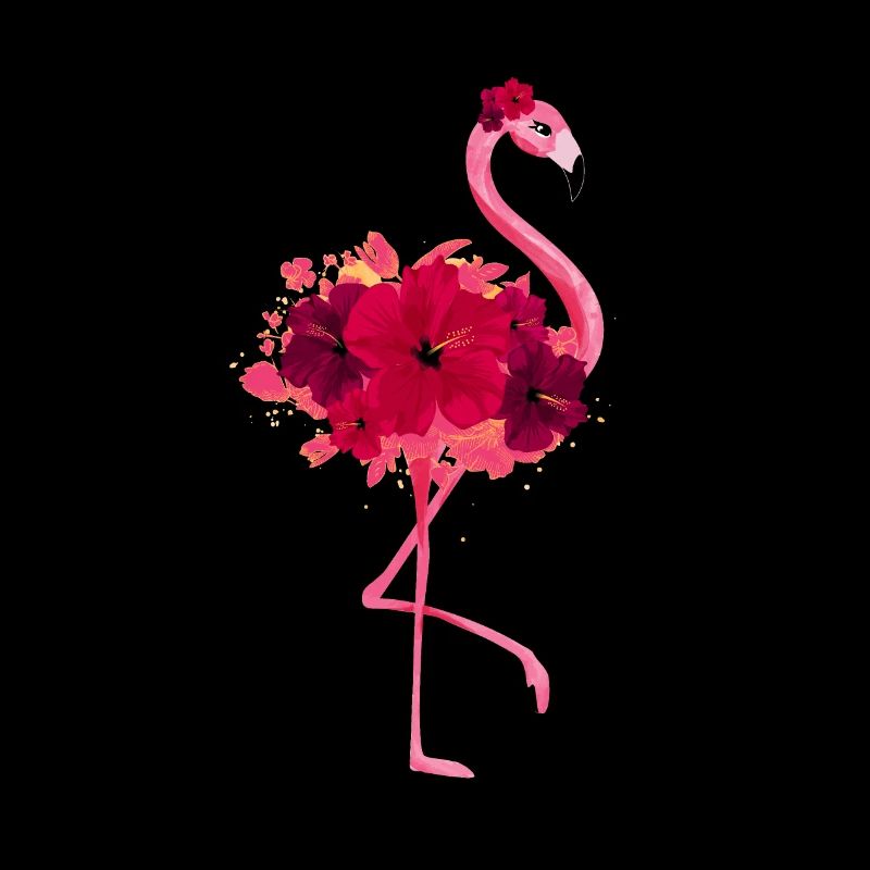 Blumenflamingo