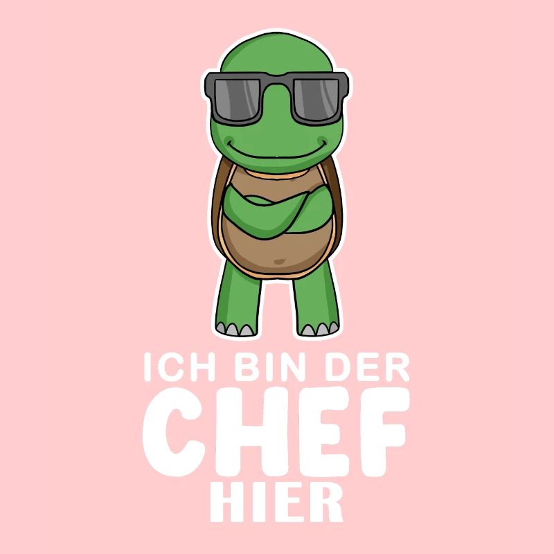 Cool Schildkröte Chef