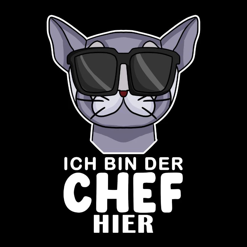 coole Katze - Britisch Kurzhaar Spruch