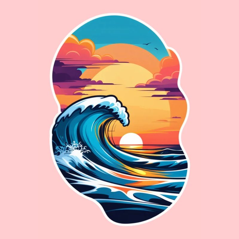 vague - été - vacances