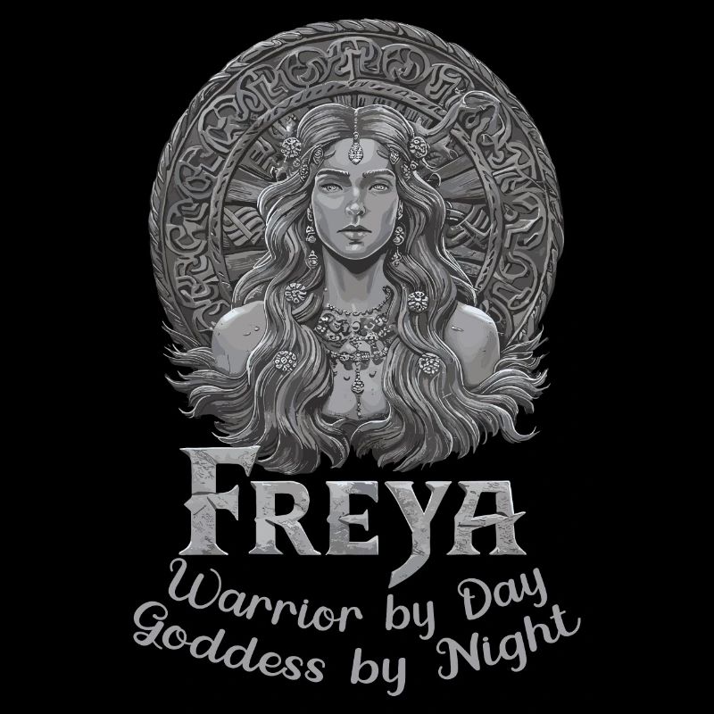 Déesse nordique complexe Freya Viking