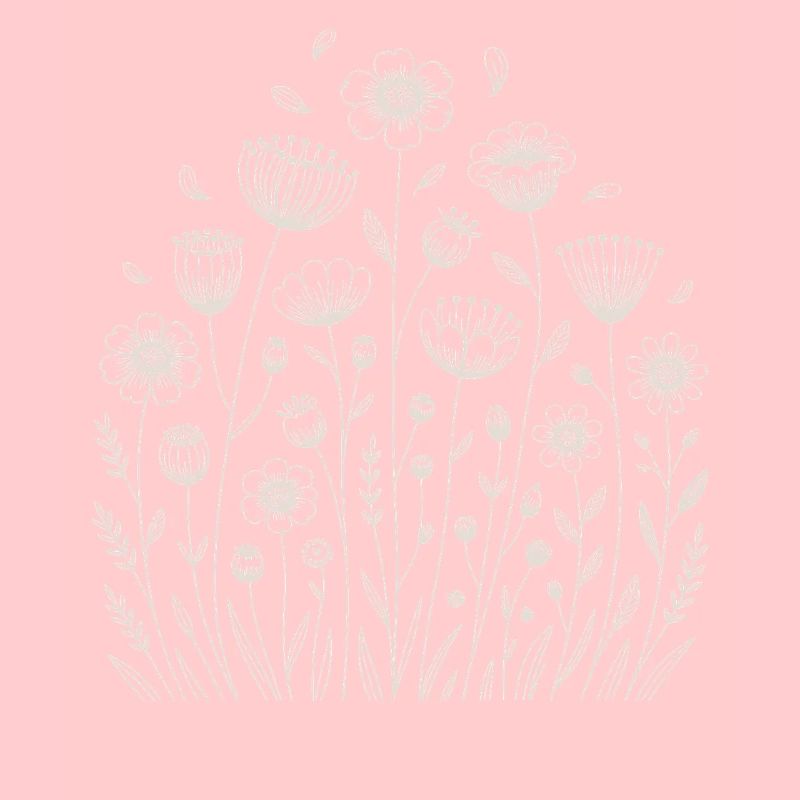 Verspieltes Blumenmuster