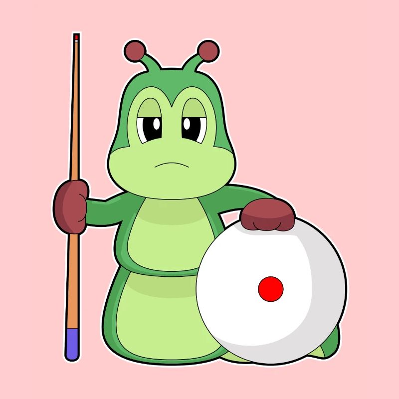 Raupe Billiard Queue